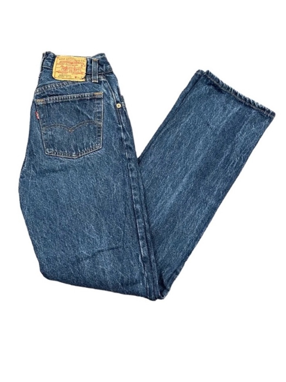 Levi 501 Button Fly 80’s Vintage Jeans Size 26 Waist 32 Length High Rise